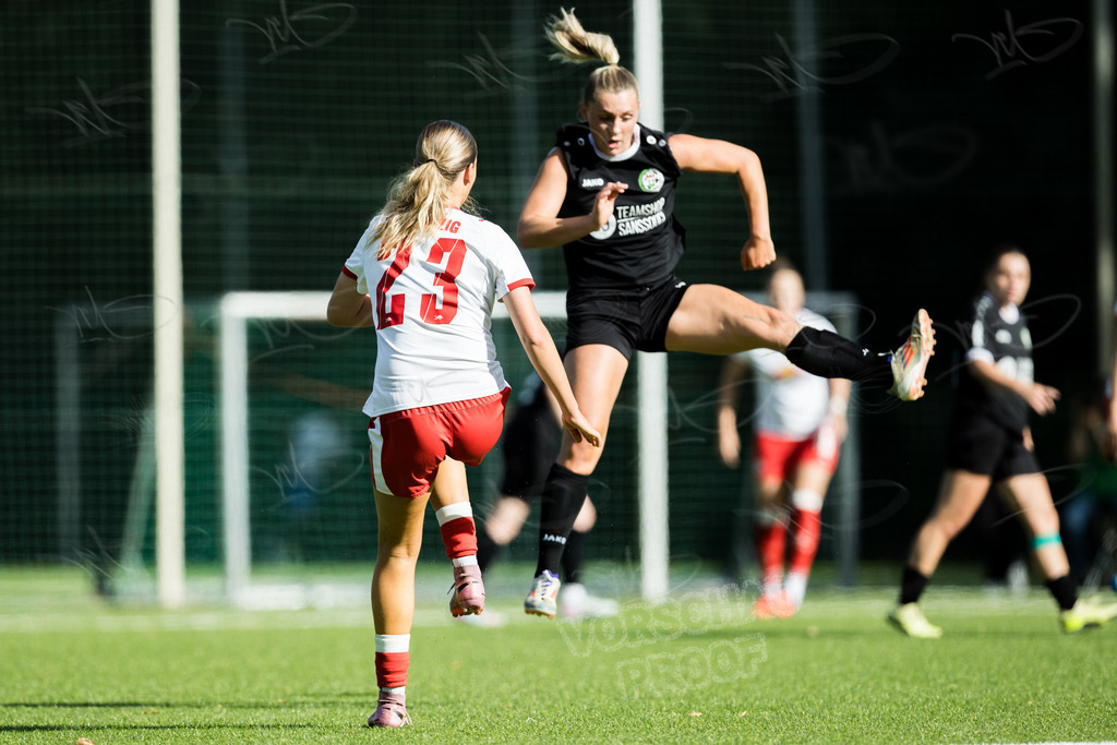 Frauen-Regionalliga Nordost | 3. Spieltag FSV Babelsberg 74 : RasenBallsport Leipzig II - Realisiert mit Pictrs.com