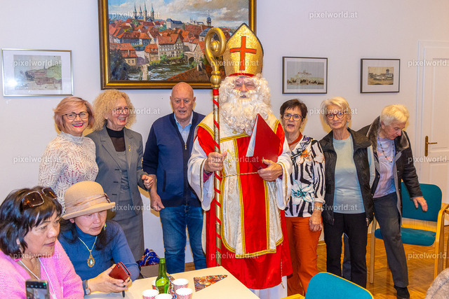 Der Nikolaus beim Seniorenbund | Bildershop von pixelworld.at - Realisiert mit Pictrs.com