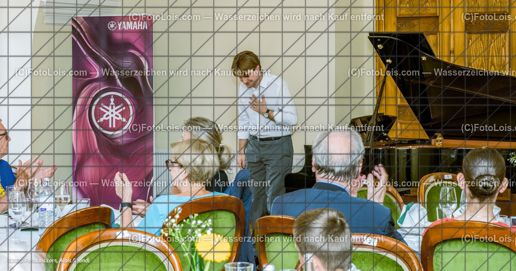 _ALP3742_Dinnerkonzert | XLI. CHOPIN-Festival - Prätatensaal, Sa 16. Aug. 2025, 13.00 Uhr, DINNERKONZERT, festliches Mittagessen mit musikalischen Darbietungen, Gewidmet Johann Strauss (200. Geburtstag) und Frédéric Chopin.    Manfred Wagner-Artzt - Klavier, Vera Kostner - Violine und Elias Tiefenbacher - Jazz-Piano.