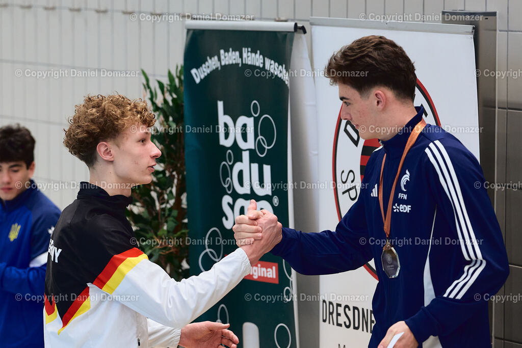 International Youth Diving Meet 2026 | Day 3 of 5 | International Youth Diving Meet 2026| Day 3 of 5 | 24.04.2026 | Youth diving competition featuring 1m and 3m springboard and platform at the Schwimmsportkomplex Freiberger Platz in Dresden.@ Domazer Photography - Realisiert mit Pictrs.com