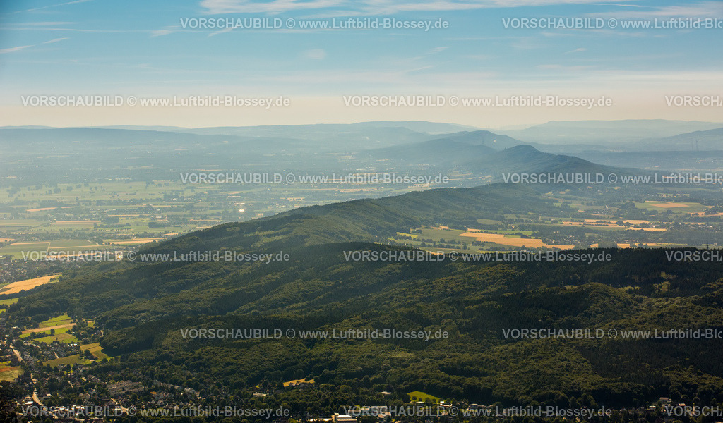 Weserbergland15068075 | Weserbergland gesehen von Lübbecke, Mittelgebirge, Nordrhein-Westfalen, Deutschland