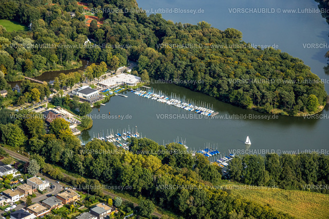 Haltern230905757 | Luftbild, Halterner Stausee, Hafen und Segelclub, Seeblick Restaurant, Haltern-Stadt, Haltern am See, Ruhrgebiet Münsterland, Nordrhein-Westfalen, Deutschland
