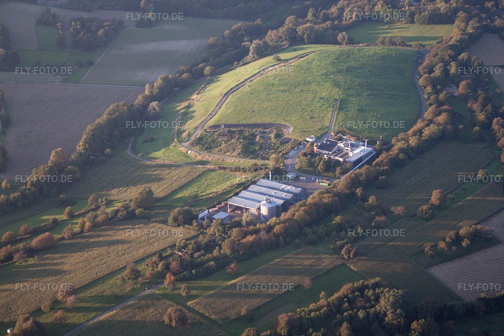 Luftbild: Durlach, Mülldeponie im Ortsteil Durlach in Karlsruhe im Bundesland Baden-Württemberg in Deutschland. Foto: IMG_59915.jpg vom 24.09.2013 durch Werner Riehm/FLY-FOTO.de