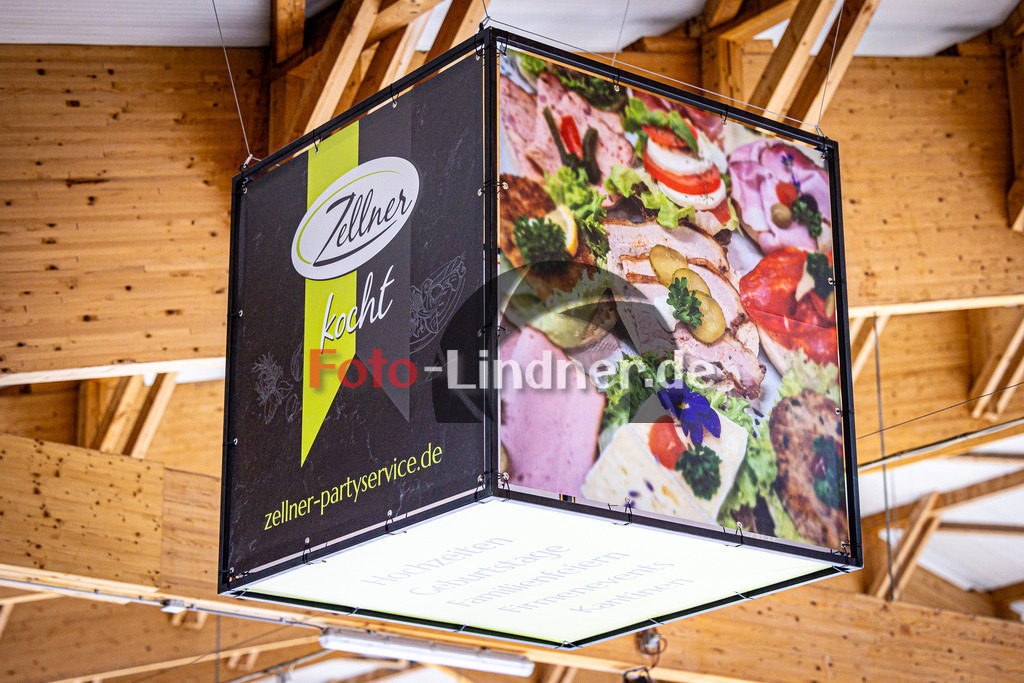 Werbeflächen Miners TSV Peißenberg | Eishockey Peißenberg, Werbeflächen Miners TSV Peißenberg, 20240914,Zellners Partyservice, Sponsor Miners,2024-09-14 in Peißenberg (Eisstadion)Copyright: WolfgangxLindner 