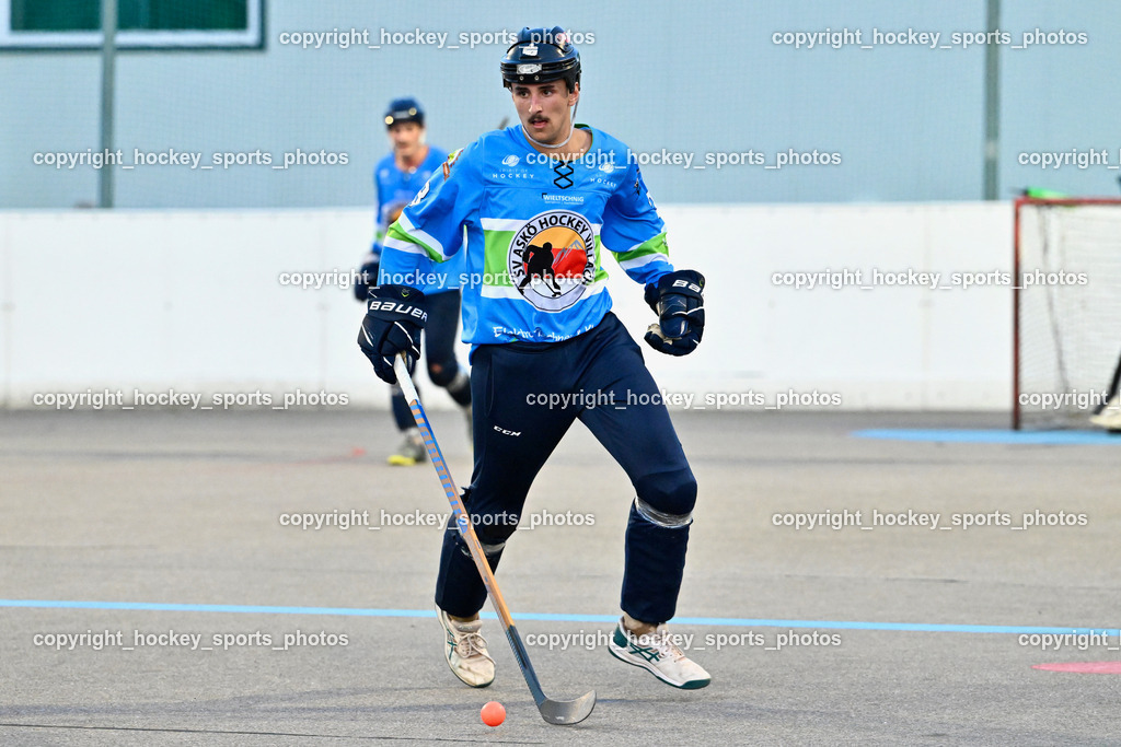 ASKÖ Ballhockey Villach vs. HSC Eagles Poggersdorf | #3 Fertschai Mathias, ASKÖ Ballhockey Villach vs. HSC Eagles Poggersdorf, ASKÖ Ballhockey Villach vs. HSC Eagles Poggersdorf am 05.07.2024 in Villach (Alpen Arena ), Austria, (Photo by Bernd Stefan)
