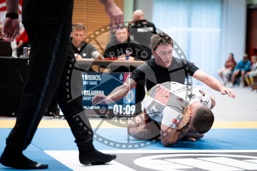 20250906PBB0378 | Fighters compete during the ADCC European Trials  competition in Warsaw, Poland, on September 6, 2025.