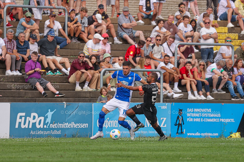 Giessen_Darmstadt (270) | 16.07.2023; Testspiel; Waldstadion Gießen; FC Gießen - SV Darmstadt 98; Ergebnis: 2:0 (0:0)