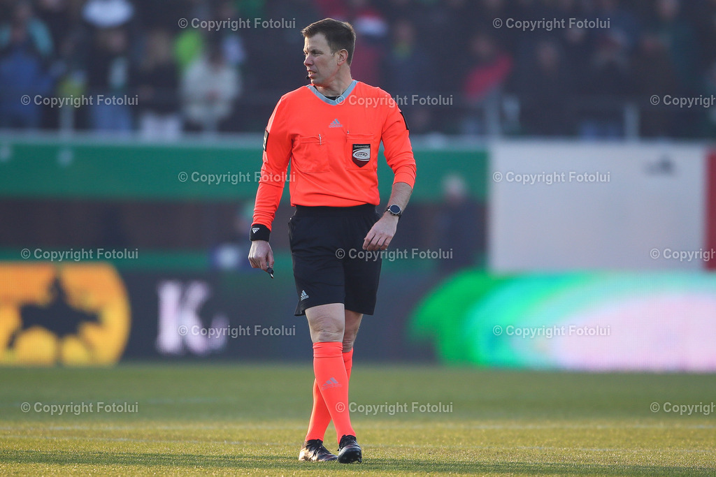 A_LUI_20230304_0003 | SPORT FUSSBALL ADMIRAL BUNDESLIGA SV RIED VS AUSTRIA WIEN
IM BILD: Markus Hameter (Schiedsrichter)

FOTO:FOTOLUI/UW