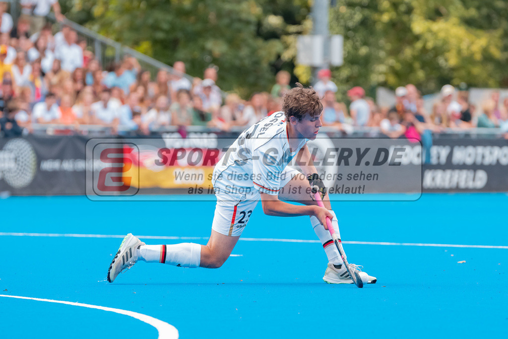 HK_20230716_102877 | Euro Hockey MU18 Boys Finale Belgium vs Germany Championship Girls &amp; Boys am 16.7.2023 CHTC , Krefeld ,