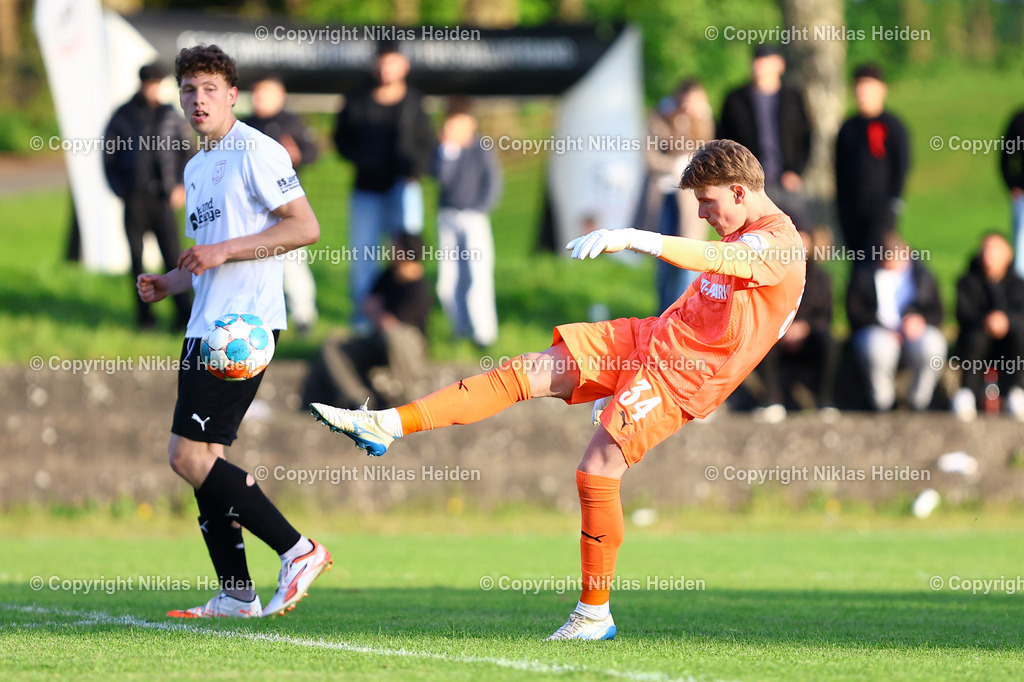 NH_JFVLübeckU19_HolsteinKielU19_SHFVLandespokal_14052026 | #34 Konstantin Kaiser (Holstein Kiel U19)Fußball I Junioren I SHFV-Landespokal (A-Junioren) I Saison 2025-2026 I Finale I JFV Lübeck U19 - Holstein Kiel U19 I 14.05.2026 I Uwe-Seeler-Fußball-Park