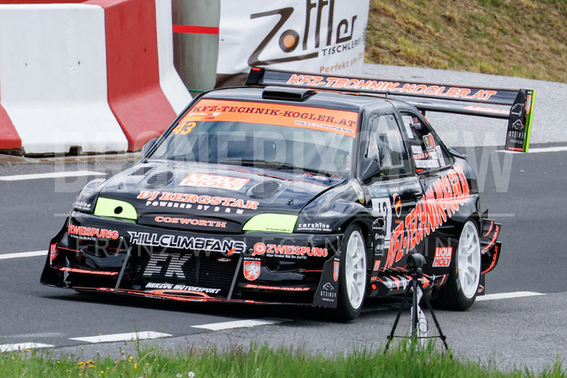 Rechberg Hill Climb 2025 – FIA European Hill Climb Championship | Rechberg Hill Climb 2025, part of the FIA European Hill Climb Championship. High-speed racing action, mountain scenery, atmosphere and pure motorsport passion captured in detail. The image shows Franz Kogler (AUT) Ford Escort Cosworth.          