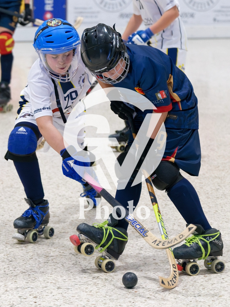 U15  - Geneve RHC v Montreux HC  |  during the U15  match between Geneve RHC and Montreux HC  at Centre sportif de la queue d'arve in Geneve, Switzerland