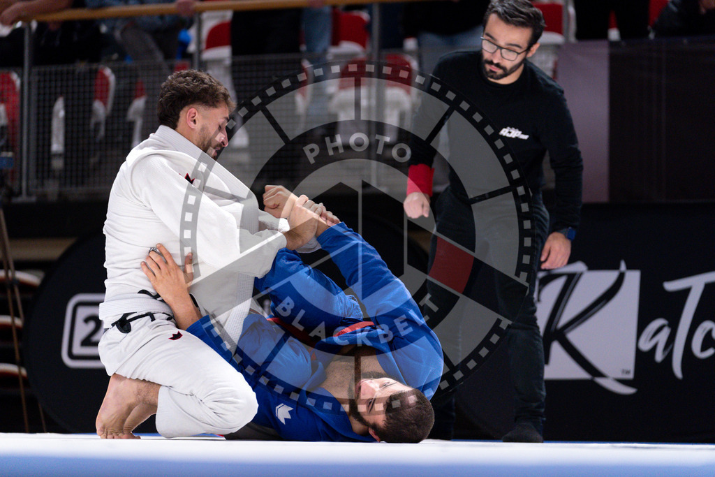 20241013PBB5732 | Athletes compete during the AJP Tour Europe Continental Jiu-Jitsu Amateurs & Masters Championship on October 13, 2024 in Almere near Amsterdam, Netherlands. © Chiara Dazi / photoblackbelt