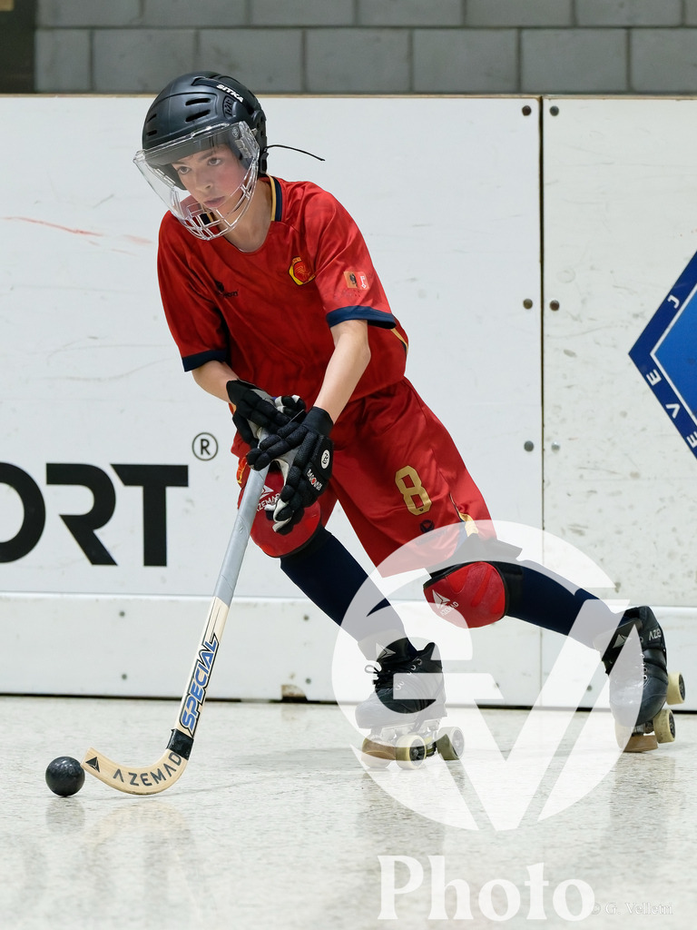 Geneve RHC  v RC Biasca  - U17 | Geneve, Switzerland - May 10 : during the U17  match between Geneve RHC  and RC Biasca  at Centre sportif de la queue d'arve on May 10 , 2026 in Geneve, Switzerland.