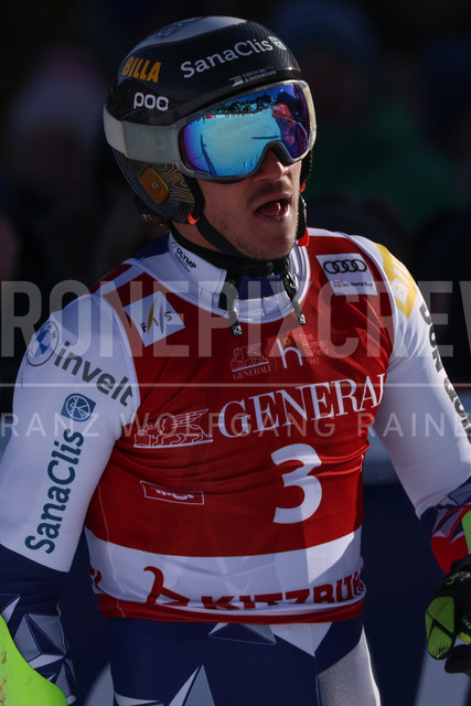 Audi FIS Ski World Cup: Men’s Slalom – Hahnenkamm Race, Kitzbuehel | Kitzbuehel, Austria, 25.Jan.26 - Alpine Skiing - FIS World Cup, Hahnenkamm Race, Slalom, men. The image shows ZABYSTRAN Jan (CZE, Kaestle).
