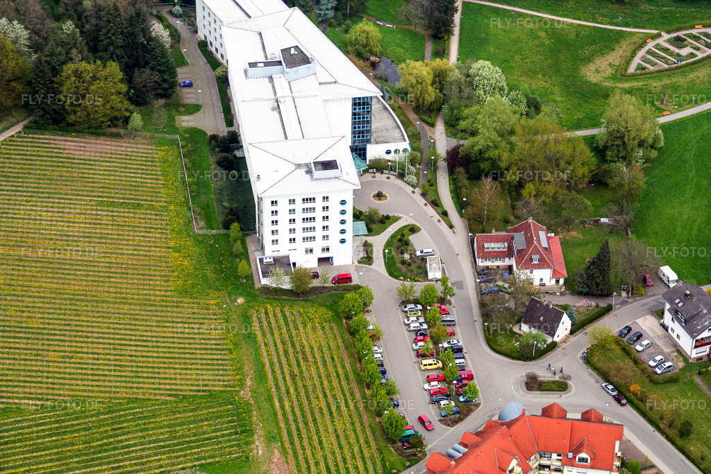 Luftbild: Edith-Stein-Kurklinik in Bad Bergzabern im Bundesland Rheinland-Pfalz in Deutschland. Foto: IMG_1726.jpg vom 01.05.2006 durch Werner Riehm/FLY-FOTO.de