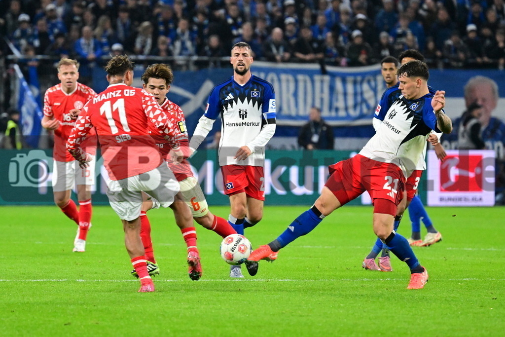 KBS Picture_HSV-Mainz05_031 | v.l. Sieb Armindo (1.FSV Mainz05) , Sano Kaishu (1.FSV Mainz05) , Remberg Nicolai (HSV) ,Sportplatz :  Volksparkstadion, - Realisiert mit Pictrs.com