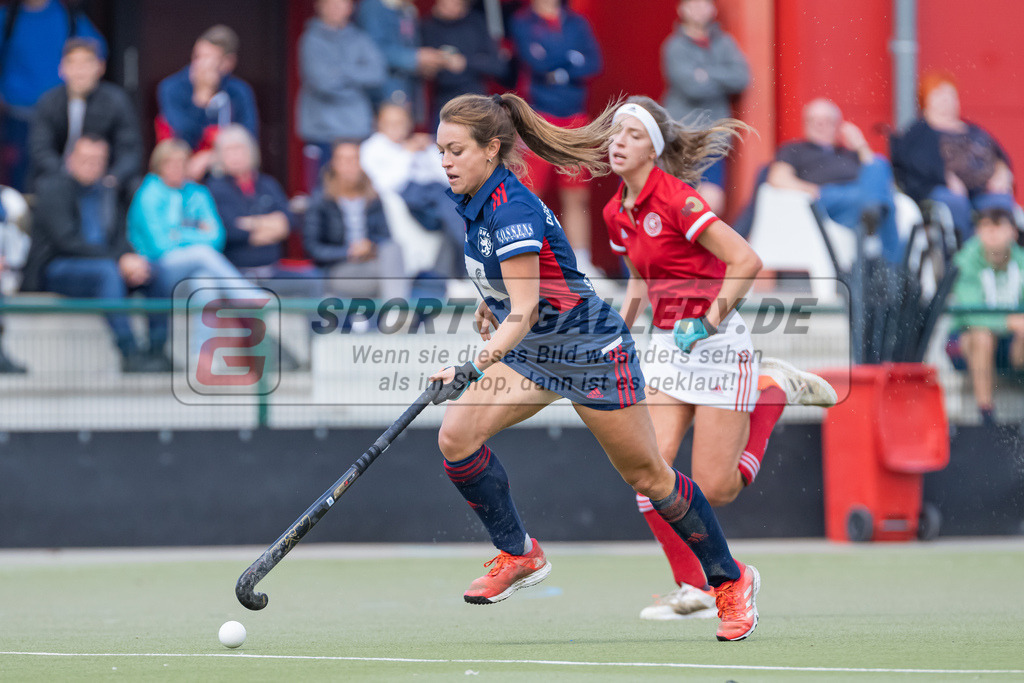 HK_20220925_100166 | 1. Bundesliga Damen Düsseldorfer HC - Berliner HC  am 25.9.2022 DHC Düsseldorf, Düsseldorf , Tessa Schubert ( Düsseldorfer HC #28 )