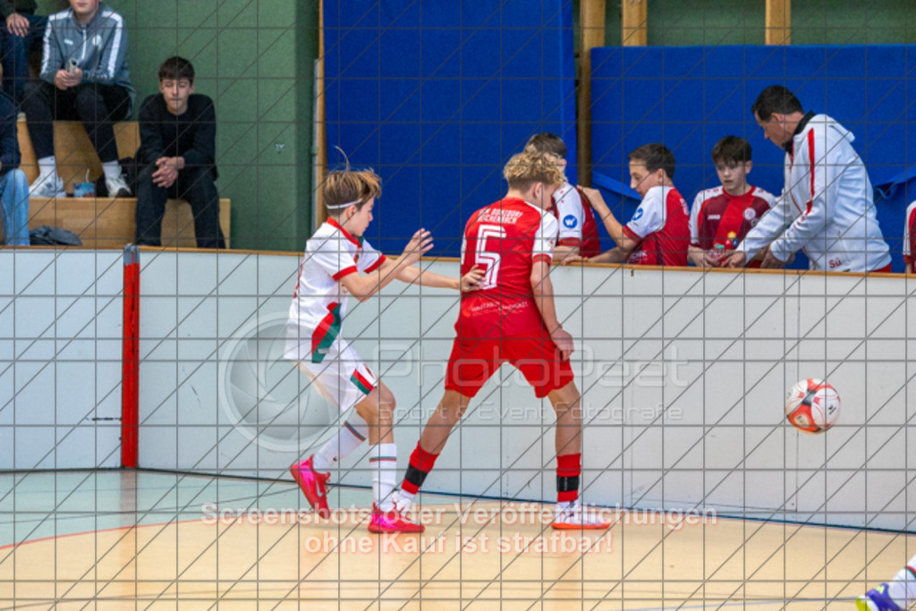 20251213_103618_0063 | FC Augsburg - SGM Do/Rei U1427. internationaler Prinzing Junior Cup in der Donzdorfer Lautertalhalle - 13.12.2025,Foto: PhotoPeet-Sportfotografie/Peter Harich