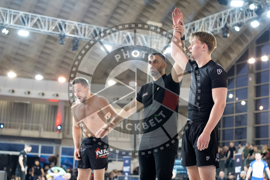 20260214PBB1060 | Fighters compete during the ADCC European Trials  competition day 1 in Belgrade, Serbia, on February 14, 2026.