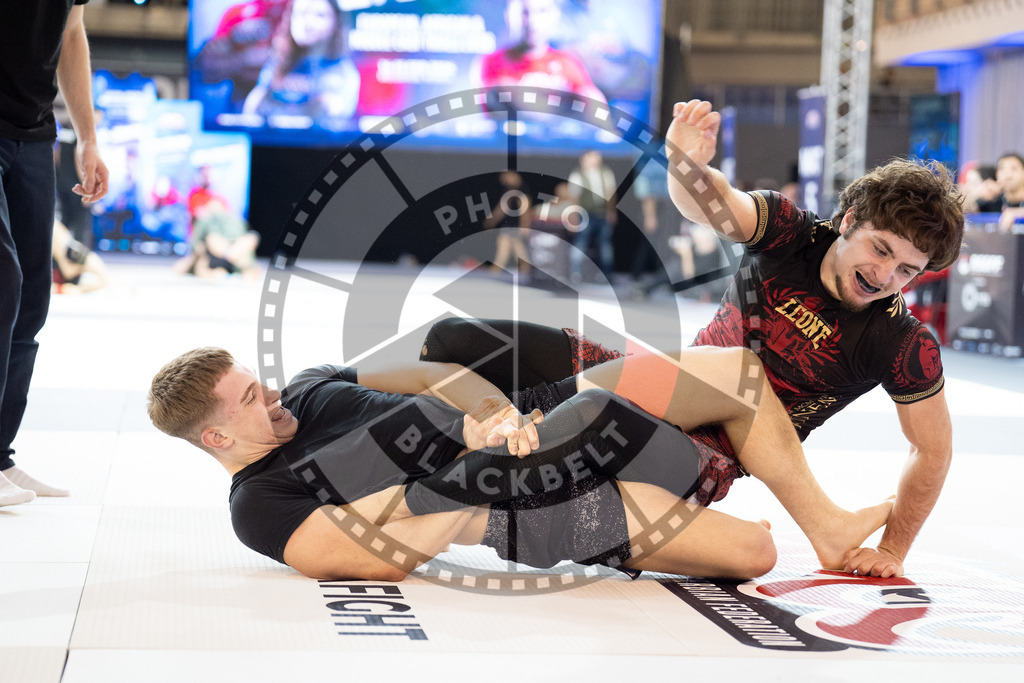 20260214PBB0418 | Fighters compete during the ADCC European Trials  competition day 1 in Belgrade, Serbia, on February 14, 2026.