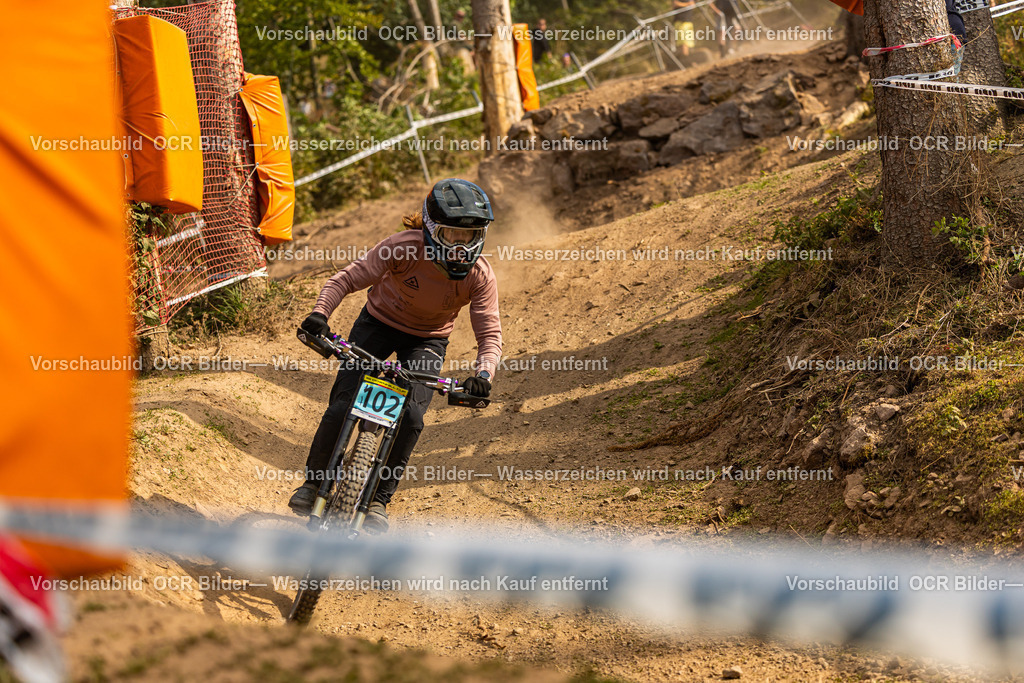 DM Downhill Ilmenau 2025 R1--8343 | OCR Bilder Fotograf Eisenach Michael Schröder
