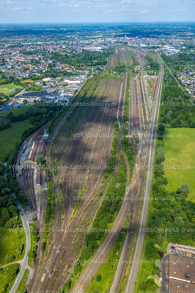 Hamm220504044 | Luftbild, Rangierbahnhof, Pelkum, Hamm, Ruhrgebiet, Nordrhein-Westfalen, Deutschland