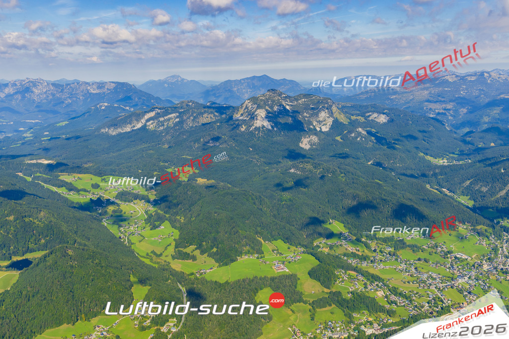 Luftaufnahme von  Altaussee - Die Luftaufnahme wurde 2025 vom UL-Flugzeug heraus erstellt ( keine Drohne ) - Hochauflösende Luftaufnahme - für professionelle Ausdrucke geeignet. Die Geschenkidee !Mit Lizenz und Bildrechte bestellbar