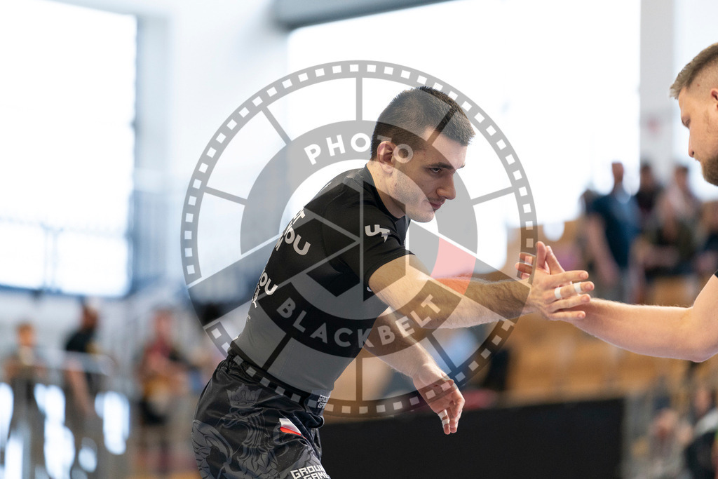 20240316PBB1282 | Athletes compete during the ADCC Eastern European Open grappling Competition in Poznan, Poland, on March 16, 2024.