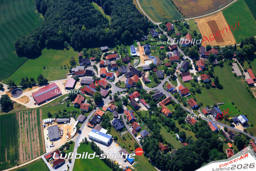 Die Luftaufnahme Betzenberg - Birgland wurde vom UL-Flugzeug (keine Drohne) aus fotografiert.Hohe Druck- Auflösung-die Geschenkidee!