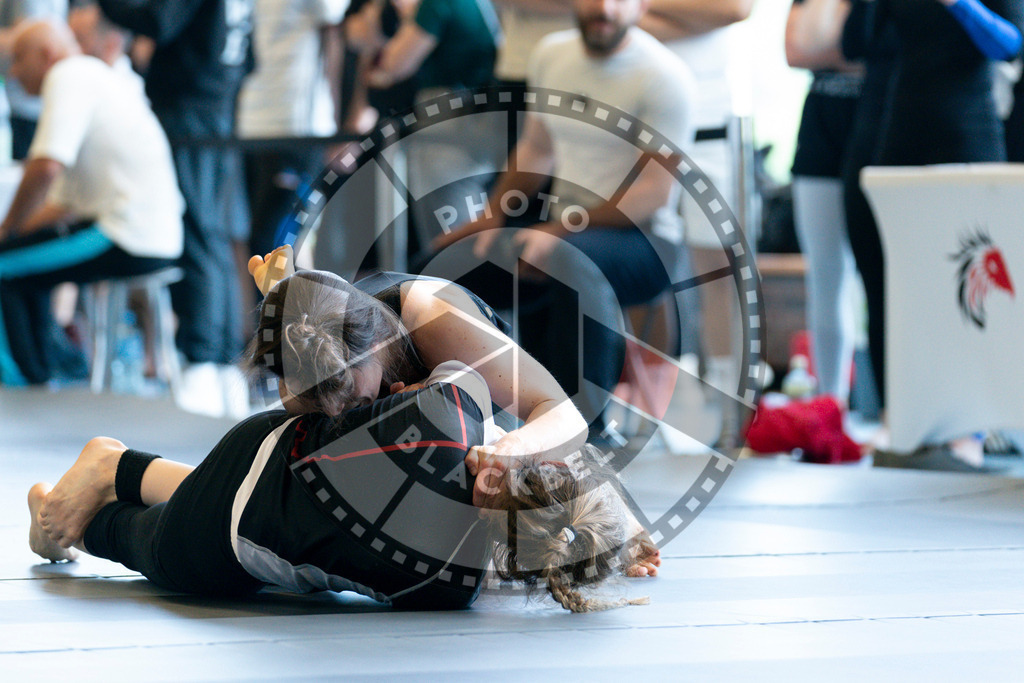 20240608PBB00717 | Fighters compete during the ILLCS VII summer edition luta livre competition in Hannover, Germany, on June 8, 2024.