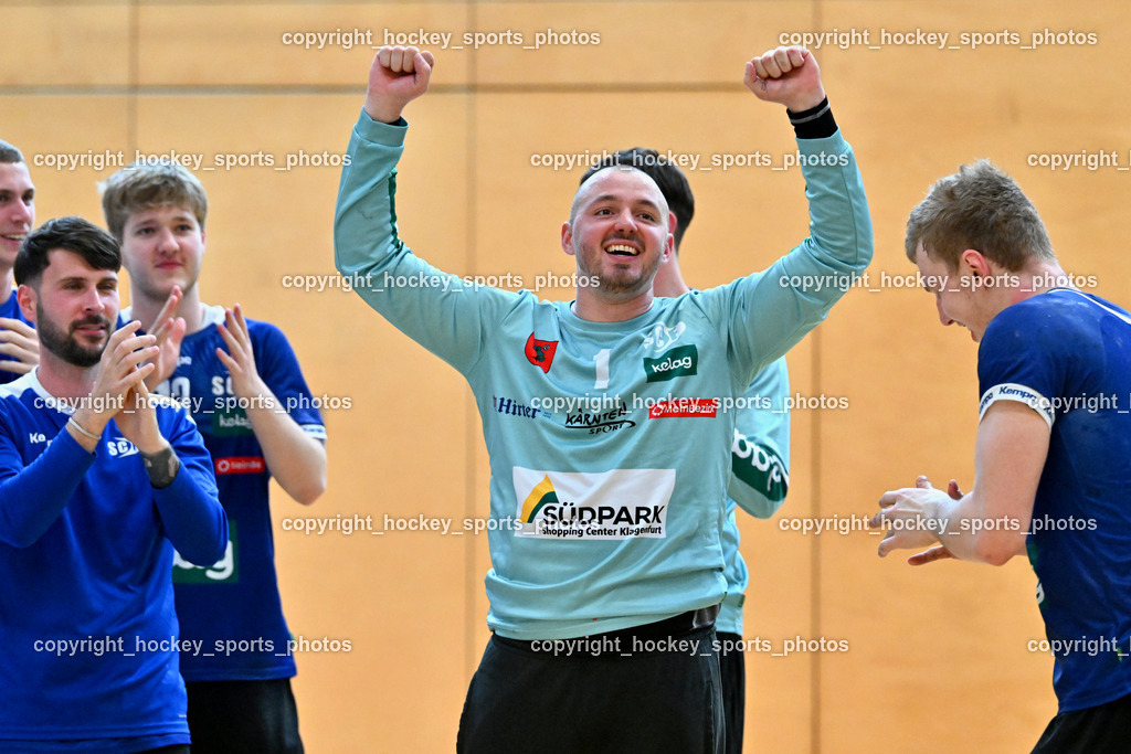 SC Ferlach vs. UHK Krems | Jubel SC Ferlach Mannschaft, SC Ferlach vs. UHK Krems, SC Ferlach vs. UHK Krems am 02.05.2026 in Ferlach (Ballspielhalle Ferlach), Austria, (Photo by Bernd Stefan)