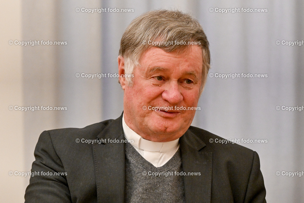 Manfred Scheuer (Bischof der Dioezese Linz)_ 20.12.2023-18 | 20.12.2023, Bischofshof Linz, AUT, Manfred Scheuer (Bischof der Dioezese Linz), im Bild Manfred Scheuer (14. Bischof der Dioezese Linz, Dioezesanbischof der Katholischen Kirche in Oberoesterreich)
