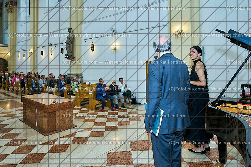 ALP1728_XXXIX-Chopin-Festival_MATINEE_Imayakova-WagnerArtzt | (C)FotoLois.com, Alois Spandl, XXXIX. internationales CHOPIN-Festival in der Kartause Gaming, MATINEE in der Kartausenkirche mit Yves Henry (Klavier,F), Zarina Imayakova (Violine, Kasachstan), Manfred Wagner-Artzt (Klavier, A), Janusz Olejniczak (Klavier, PL), So 6. August 2023.