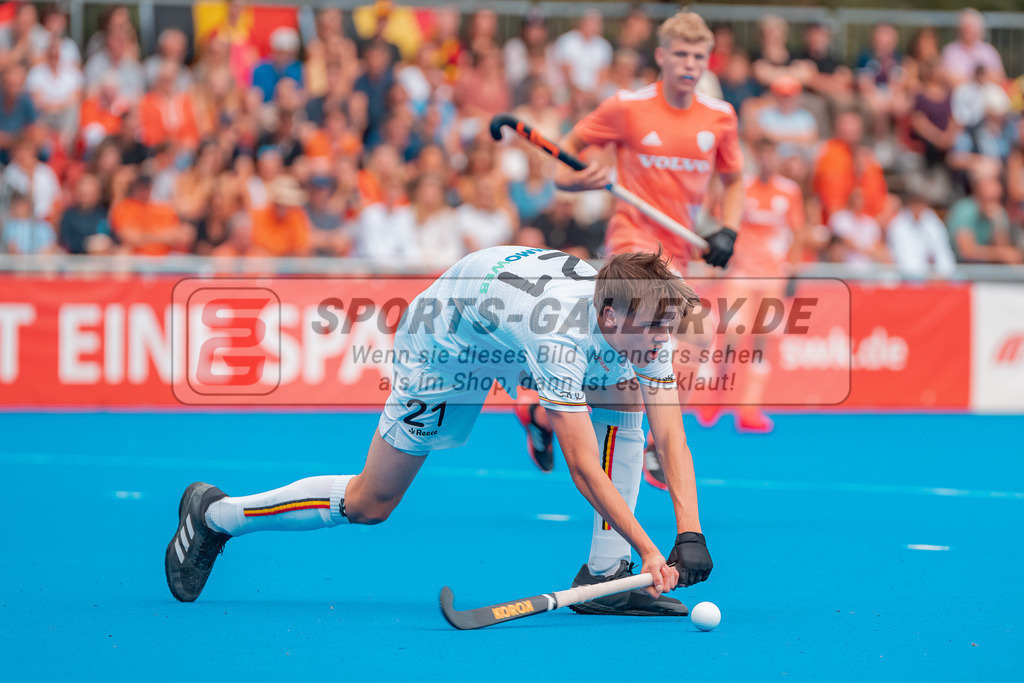 HK_20230715_102255 | Euro Hockey MU18 SF1 Belgium vs Netherlands  Championship Girls & Boys am 15.7.2023 CHTC , Krefeld ,