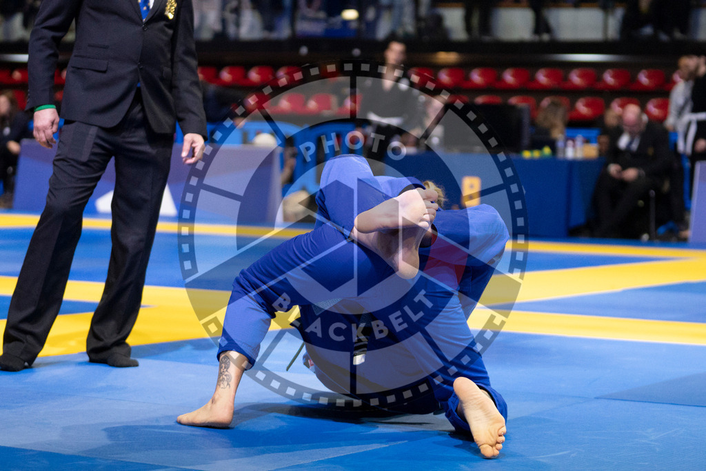 20240119PBB1163 | Fighters compete during the IBJJF European Championship in Paris, France, on January 19, 2024.