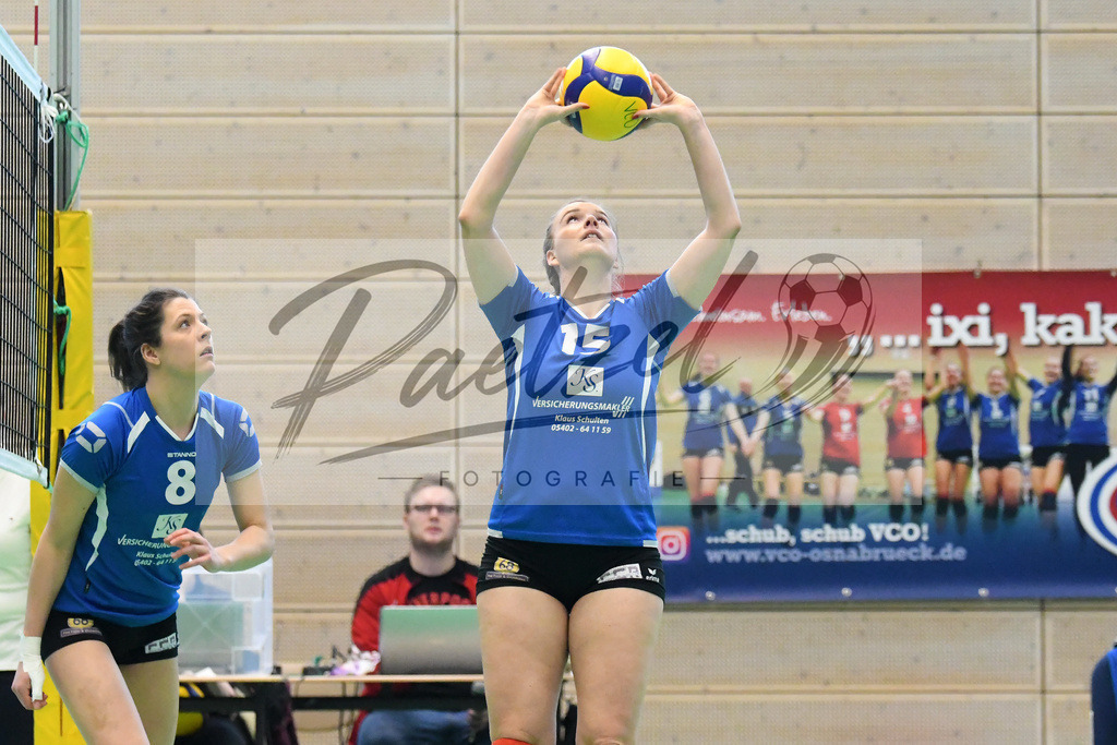 20200202_VCOOTB_0054 | Volleyball, Frauen:   waehrend des Spiels der Regionalliga NordWest zwischen VC Osnabrueck und Oldenburger TB in der Schlosswall-Halle am 02.02.2020 in Osnabrueck, Deutschland. - Realisiert mit Pictrs.com