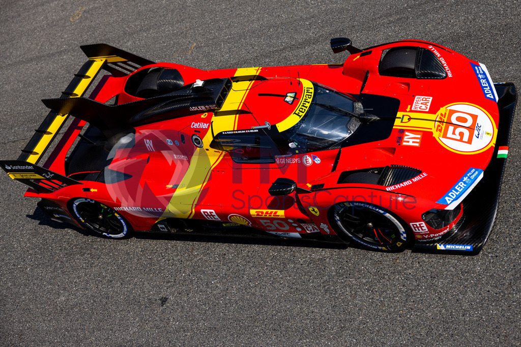 Trainproduction-20230708-0170 | MONZA,ITALY,08.Jul.23 - MOTORSPORTS - WEC, FIA World Endurance Championships, 6h of Monza, Autodromo Monza. Image shows Antonio Fuoco (ITA), Miguel Molina (ESP) and Nicklas Nielsen (DEN/Ferrari AF Corse). Photo: Trainproduction / Matthias Trinkl