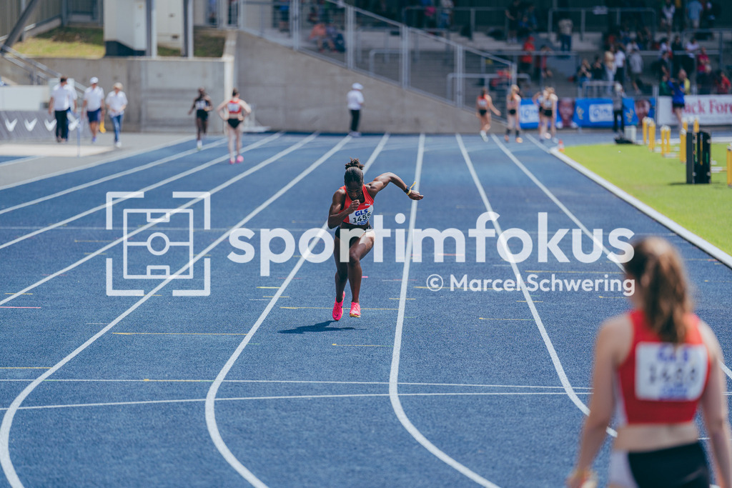 DM U23 U18 Bochum 2026 | Kimberly Ogbuanu (LC Paderborn) bei den Deutschen Meisterschaften der U18 &amp; U23 2026 im Lohrheidestadion in Bochum-Wattenscheid. - Realisiert mit Pictrs.com