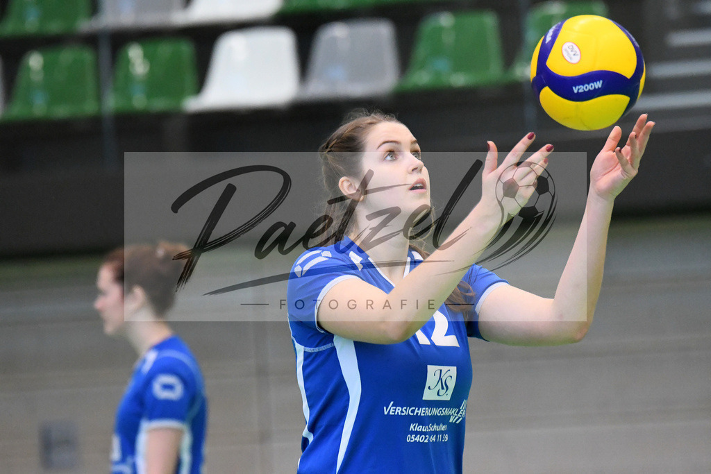 20200202_VCOOTB_0041 | Volleyball, Frauen:   waehrend des Spiels der Regionalliga NordWest zwischen VC Osnabrueck und Oldenburger TB in der Schlosswall-Halle am 02.02.2020 in Osnabrueck, Deutschland. - Realisiert mit Pictrs.com