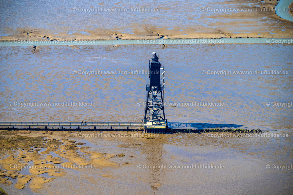 Dorum_Leuchtturm_Obereversand_ELS_2958060423 | WURSTER NORDSEEKüSTE 06.04.2023 Leuchtturm - Leuchtturmdenkmal Obereversand als historisches Seefahrtszeichen im Küstenbereich der Nordsee im Ortsteil Dorum in Wurst Nordseeküste im Bundesland. Weiterführende Informationen bei: Kurverwaltung Wurster Nordseeküste. // Lighthouse as a historic seafaring character in the coastal area of North Sea in the district Dorum in Wurst Nordseekueste in the state. Further information at: Kurverwaltung Wurster Nordseekueste. Foto: Martin Elsen