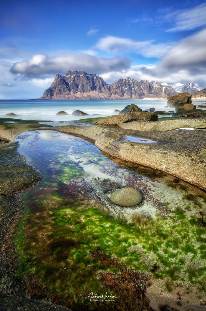 Der Strand von Uttakleiv | Andre Wandrei - Nature Artworx - Realisiert mit Pictrs.com