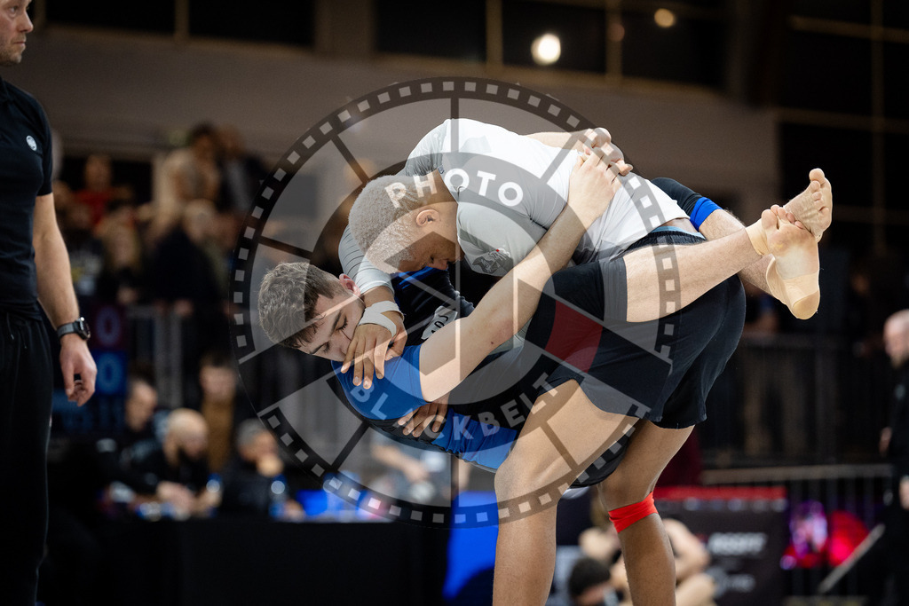 20260214PBB3336 | Fighters compete during the ADCC European Trials  competition day 1 in Belgrade, Serbia, on February 14, 2026.