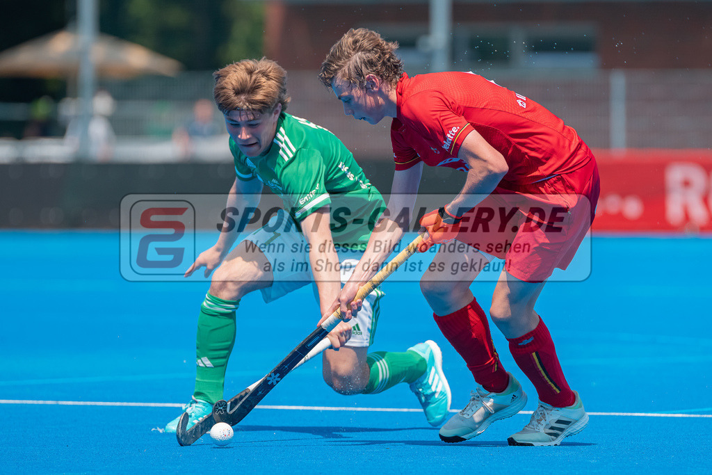 HK_20230709_100116 | Euro Hockey MU18 Belgium - Ireland Championship Girls & Boys am 9.7.2023 CHTC , Krefeld ,