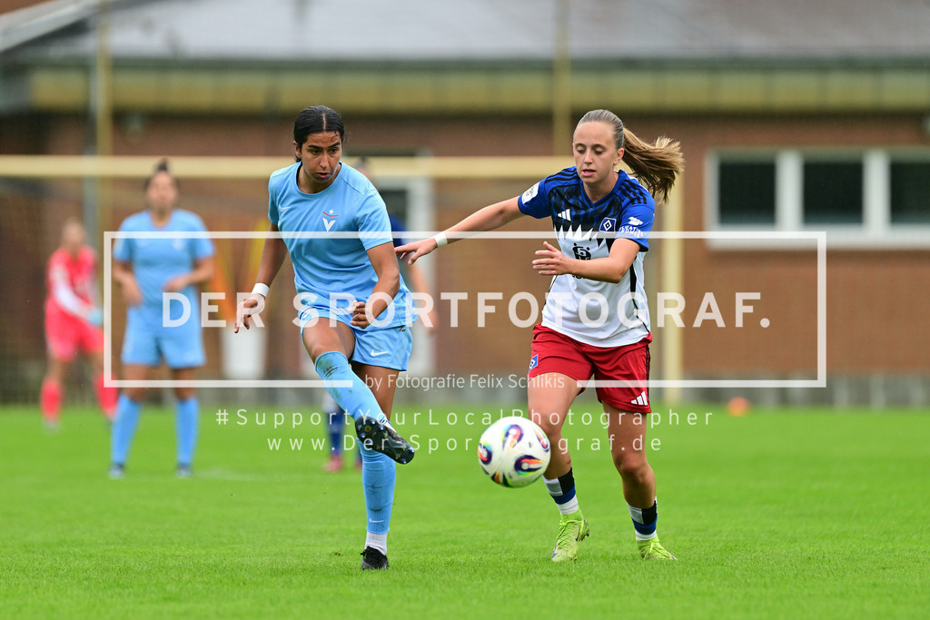 Fußball I Frauen I Saison 2025-2026 I Testspiel I Hamburger SV - FC Viktoria 1889 Berlin I 18059 | Der Sportfotograf. - Realisiert mit Pictrs.com
