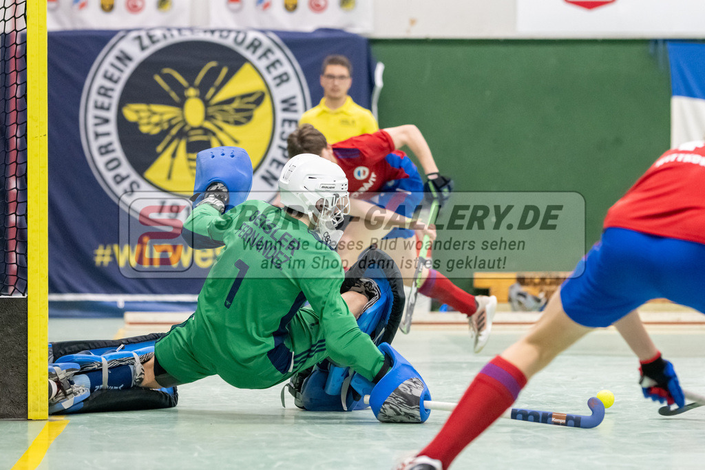 SFE_20230304_0042 | Deutsche Meisterschaft Männliche U16 Halle 2023 am 04.03.2023 in Köln (KTHC Stadion Rot-Weiss Köln Tennis and Hockey Club), Photo: Stephan Fehrmann 2022 (Sports-Gallery)