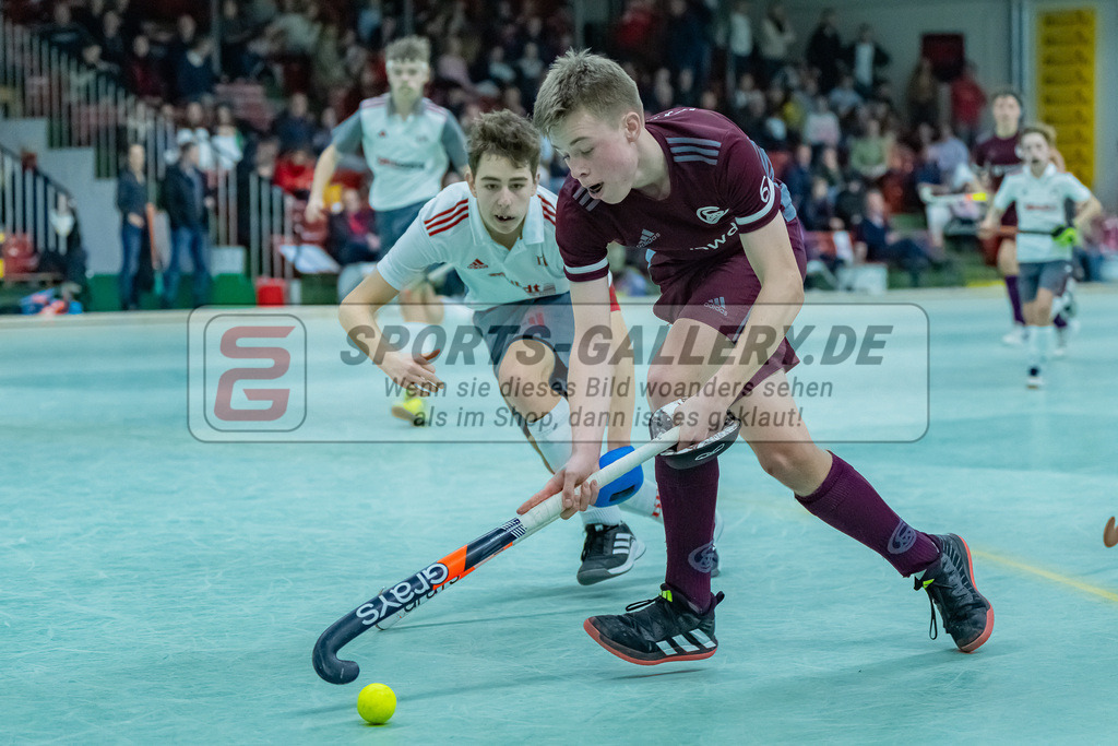 HK_20240225_108646 | Spiel um Platz 3 Deutsche Meisterschaft MU14 am 25.2.2024 Halle RW Köln, Köln ,