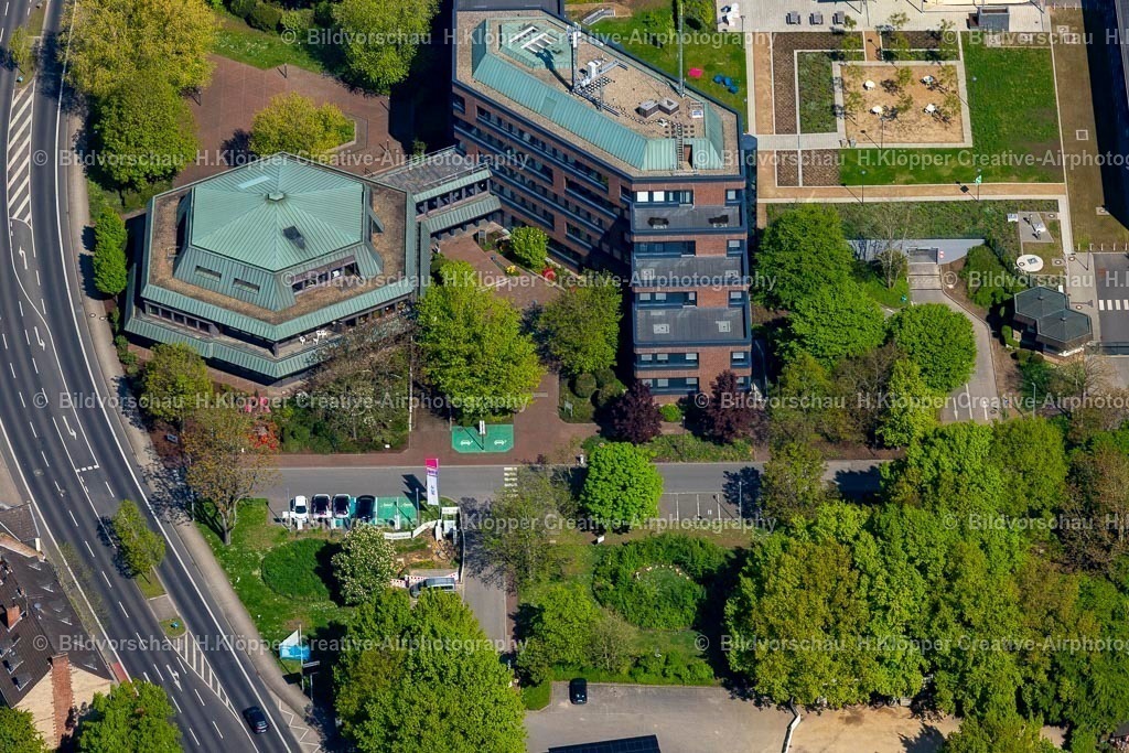 Luftbilder Mönchengladbach-1039 | Luftbildfotografie Luftbild Verwaltungsgebäude des Unternehmens " NEW AG" an der Elektrizitätsstraße in Mönchengladbach - Realisiert mit Pictrs.com