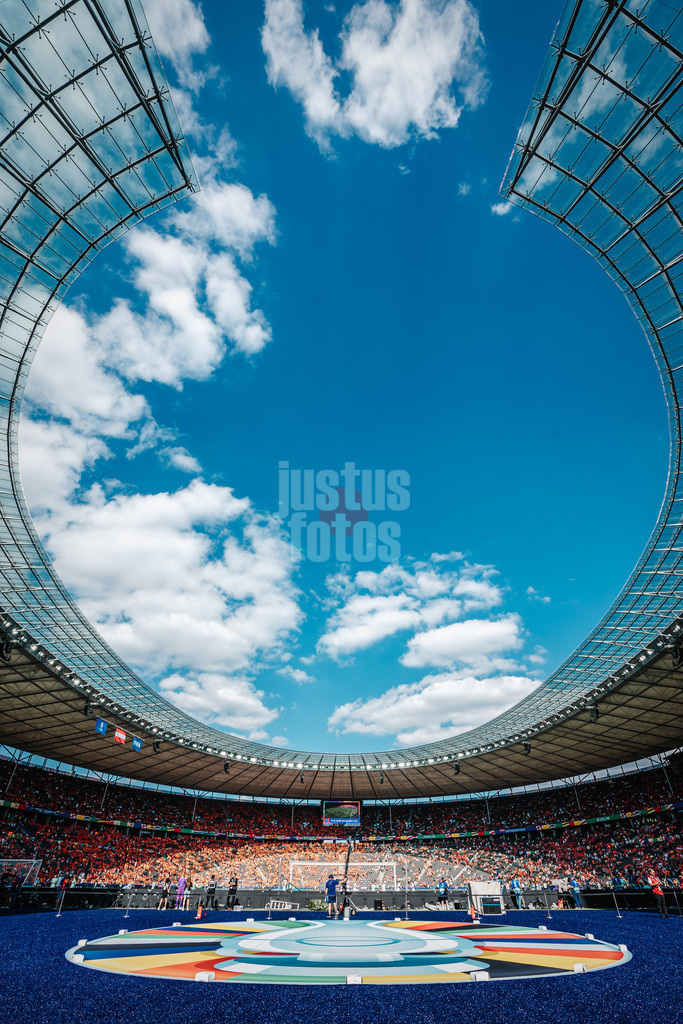 Fußball | Herren | UEFA-Fußball-Europameisterschaft 2024 | Gruppe D | Niederlande vs. Österreich | 25.06.2024 | Panorama vom Olympiastadion