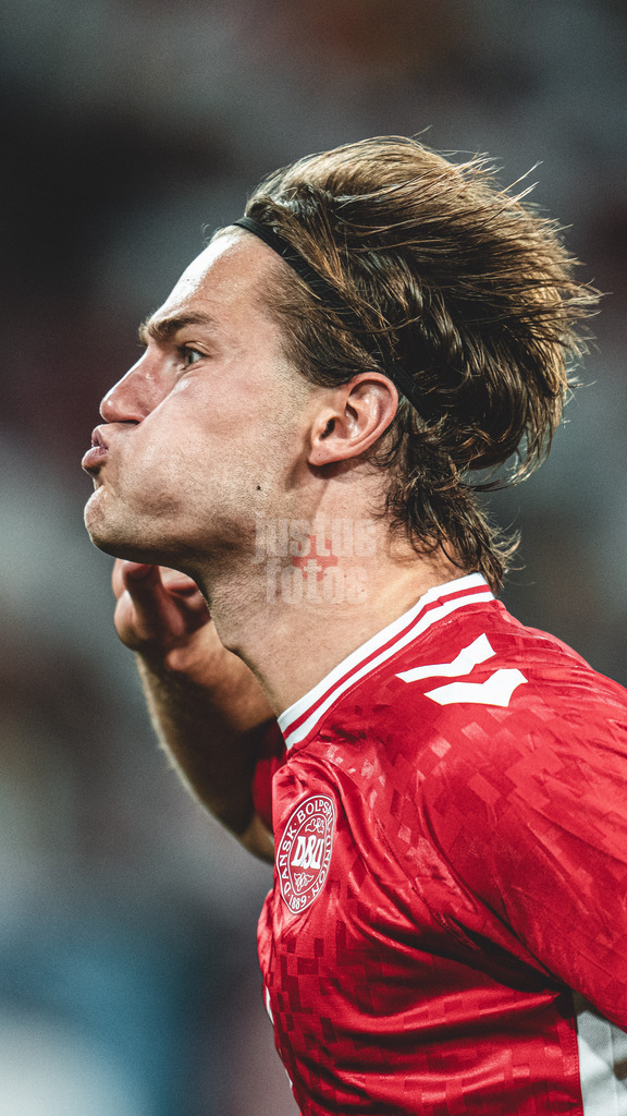 Fußball | Herren | UEFA-Fußball-Europameisterschaft 2024 | Achtelfinale | Deutschland vs. Dänemark | 29.06.2024 | Der jubel von Joachim Andersen (#2, Dänemark)vergebens